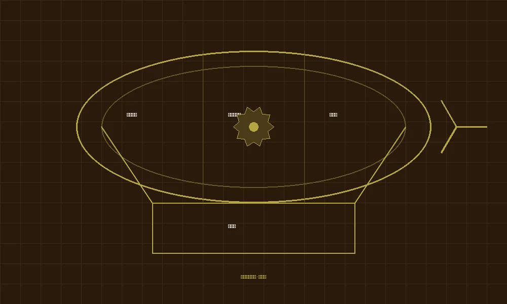 加拿大28幸运飞艇工坊蒸汽朋克飞艇剖面图
